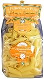 La Fabbrica Della Pasta Gluten Free Rigatoni ca Pont (Bias Cut) 500 Grams (1.1 lb) Bag Pack of 4