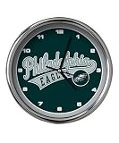 Philadelphia Eagles Chrome Clock