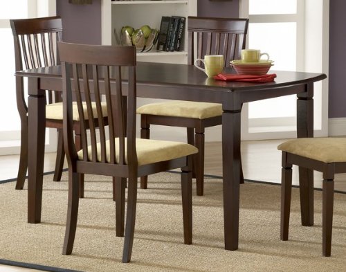 Hillsdale Verona Rectangle Dining Table, Cappuccino