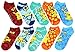 Pokemon Pickachu And Various Symbols No-Show Socks 5 Pair, Sock size 9-11, Shoe size 5-10