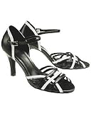 Two-tone strappy sandal