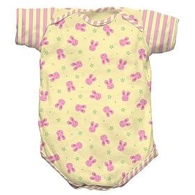IPlay Itsy Bitsy Organic Knit Bodysuit-Bamboo