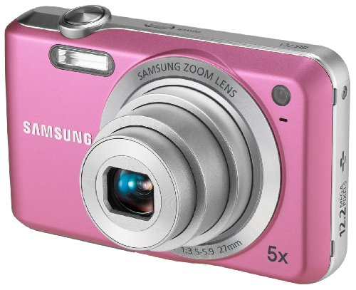 Samsung ES70 Digitalkamera  (12 Megapixel, 5-fach optischer Zoom, 6,86 cm (2,7 Zoll) TFT,Digitale Bildstabilisierung) pink
