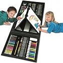 175 piece Double-Sided Trifold Easel Art Set