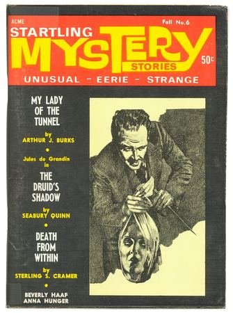 The Glass Floor in Startling Mystery Stories, Vol. 1, No. 6