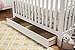 DaVinci Piedmont 4-in-1 Convertible Crib with Toddler Bed Conversion Kit in White, Greenguard Gold Certified