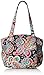 Vera Bradley Women's Cotton Glenna Satchel Purse, Parisian Paisley, One Size