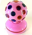 PINK ROTATIN DISCO BALL 5 COLOURS