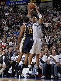 Utah Jazz v Dallas Mavericks: Jason Kidd and Earl Watson Photographic Poster Print by Danny Bollinger, 48x64