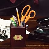 BOSTON RED SOX Team Logo Medallion PENCIL HOLDER (3 3/8 Wide x 4 1/4 Tall)