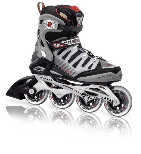 Rollerblade Herren Inlineskate Crossfire 90, schwarz/rot, 44,5, 07202200 741_290 Preisvergleich