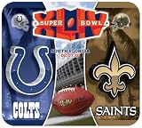 Indianapolis Colts vs New Orleans Saints Super Bowl XLIV 44 MOUSEPAD Mouse Pad