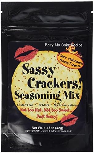 Sassy Crackers Seasoning Mix Variety 4 Pack