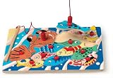 Puzzle peche à la ligne en bois Legler