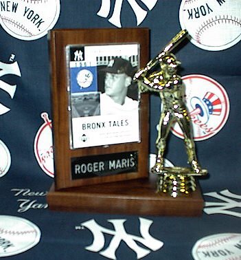New York Yankees Roger Maris Stand-Up Plaque