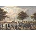 Ernst Friedrich Grunewald (Hamburg, New Age and Jungfernstieg on Binnenalster) Art Poster Print - 11x17