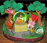  : Disney Snowglobe: Alice in Wonderland Musical Tea Party Snowglobe