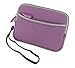 rooCASE Neoprene Sleeve (Lilac Pink) Carrying Case for Western Digital My Passport Essential SE 1TB Portable Hard Drive WDBACX0010BBK Black