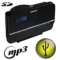 MEDION MD 82722 Sound System CD / MP3 / USB / Kartenleser SDHC-SD-MMC / AUX / PLL Radio &deg; Geh&auml;usefront elegante Hochglanz-Optik &deg; Ein/Aus Timer &deg; UKW &deg; Radio