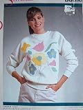 BOUQUET OF FLOWERS FABRIC APPLIQUE KIT BY BUCILLA - FASHION APPLIQUE -GALLERY OF STITCHES