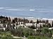 Beach and Dunes with Man-Made Osier Hedges Planted to Stabilise the Sand, North Sea, ...