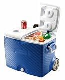 Rubbermaid 2A9100MODBL 45 Quart Wheeled Cooler