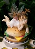 Kitchen Fairy Cheeseburger RETIRED EXCLUSIVE!
