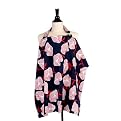 Peanut Shell Nursing Cover Cape Cod - Navy
