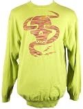 Azzure - AZZURE EEl Skin Mens Citron Long Sleeve Sweater