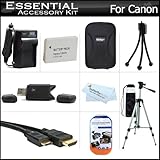 Essential Accessories Kit For Canon PowerShot S100 12.1 MP Digital Camera I ....