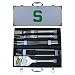 Michigan State Spartans 8pc. BBQ Set w/Case - NCAA College Athletics - Fan Shop Merchandise