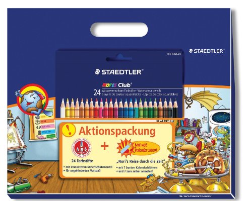 Staedtler 14410PR08 - Farbstifte Noris Club + Kalender Promo-Pack Preisvergleich