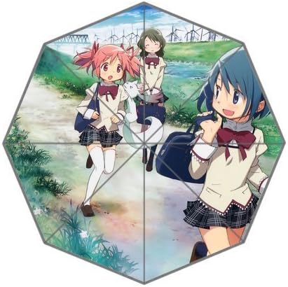 HomieProduct Puella Magi Madoka Magica Cool Design Foldable Fashion Auto Foldable Umbrella