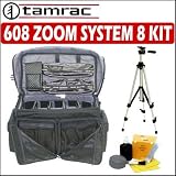 Tamrac 608 Pro System 8 Black + Camera Accessory Package - Tamrac ATMC608BK2