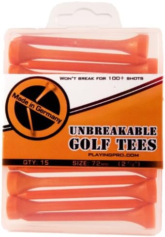 Unbreakable Golf Tees - 2.7/8" - Box of 15