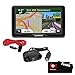 Garmin dezl 560LMT 5-Inch Widescreen Bluetooth Portable Trucking GPS Navigator with Lifetime Map & Traffic Updates with 12-Volt 4-Way Adapter + Max Professional Microfiber Easy Shammy + RoadPro Extension Cord with Cigarette Lighter Plug