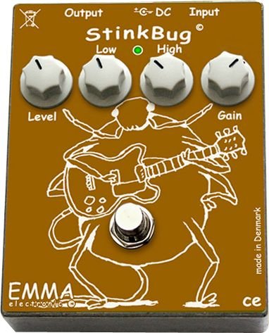 EMMA Electronic SB-1 Stink Bug Guitar Distortion Effect Pedal On Sale