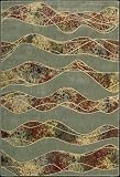 5'3 x 7'5 GREEN Nourison Arcadia Rug