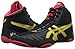 ASICS Men's JB Elite V2.0 Wrestling Shoe, Black/Olympic Gold/Red, 10 M US