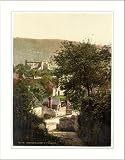 Abbey and village Tintern England, c. 1890s, (S) Library Image
