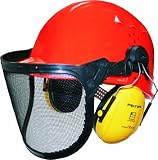 Forsthelm ""Pelthor"" 691-0-500-I Helm, EN 397, Geh&ouml;rschutz:  EN 352, Visier:  EN 1731-S, CE0121