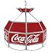 Trademark Coca Cola Vintage 16 Inch Stained Tiffany Lamp