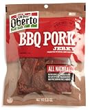 Oh Boy! Oberto BBQ Pork Natural Style Jerky, 3.25-Ounce Bags (Pack of 4) by Oh Boy! Oberto Big Save