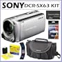 Sony DCR-SX63 16GB Flash Memory Handycam Camcorder with 60x Optical Zoom + 8GB Accessory Kit