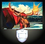 Review Decoration Sensation  / Wild Moose Decorative Night Light