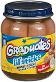 Gerber Graduates Lil Sticks Meat, 2.5-Ounce Jars (Pack of 12)