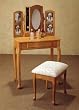 Oak Photo Vanity By Coaster Furniture