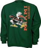 Miami Hurricanes Youth Green Eye of the 'Cane Crewneck Sweatshirt