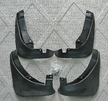 Black Auto parts 4PCS Mudguard Splash Guard Mud 