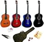 Pack Guitare Classique 4/4 Avec 5 Accessoires ~ Neuve & Garantie (nature)